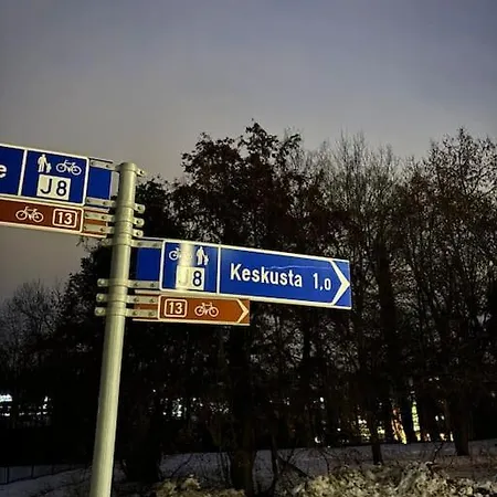Moderni Ja Viimeistelty Yksioe Ja Autokatospaikka Apartmán Jyväskylä