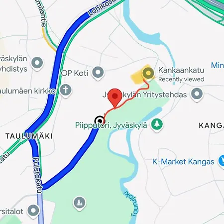 Moderni Ja Viimeistelty Yksioe Ja Autokatospaikka *
