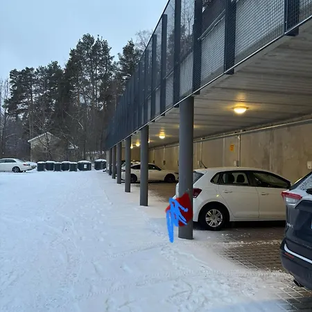 Moderni Ja Viimeistelty Yksioe Ja Autokatospaikka Apartmán Jyväskylä